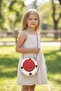 Girl's Straw Bag with Accessories 21 cm Crossbody Bag