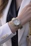 Steel Cord 3 Atm Water Resistant Women Wrist Watch+Bracelet Gift Vs.Blkt.0955