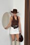Women's Lace Detailed Trendy Bodysuit - 6