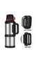 Camping Stainless Steel Thermos 4 Liters 48 Hours Hot-Cold Silver 9009 - 2