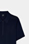 Slim Fit Lacivert Triko - 6
