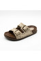 Double Buckle Studded Orthopedic Daily Women's Slippers