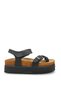 Nashira Sola Women's Flip Flop Sandals 0012702 Matte Black - 4