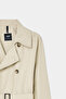 Slim Fit Bej Pardösü/Trenckot - 6
