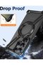 Z Case For Samsung Galaxy S26 Ultra Case, 360° Rotation Kickstand Aluminum Metal Frameless Design Bumper Cover | Flare Gadgets - 5
