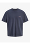 Men Grey Graphic Cotton Crew Neck T-Shirt