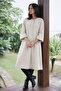 Women's Stylish Premium Stone Oversize Midi Cashmere Coat Poncho - 6
