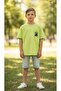 Boy's Printed T-Shirt with Stitching Detail and Pockets – Modern Oversized Comfortable Casual T-Shirt - 2