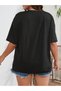 Women's Oversize Sports 100% Cotton T-Shirt Comfortable Fit Fitness Daily Use - 5