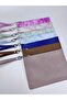 Genuine Leather Clutch/Portfolio Bag Cobalt Blue Color - 4