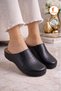 Closed Front Sabo Medical Doctor Nurse Hospital Anatomical Rubber Detailed Daily Women's Slippers