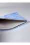 Genuine Leather Clutch/Portfolio Bag Baby Blue Color - 3