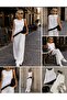 Shadow Line Asymmetric Chiffon Blouse 2-Piece Look Premium Feel - 3
