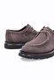 Regina Mink Suede 100% Genuine Leather Men's Classic Shoes - 5