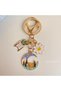 Daisy and Nature Scenery Keychain – Stylish and Elegant Bag Accessory - 4