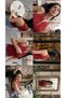 Women's Red Ribbed Zipper Detailed Piping Detailed Sleeveless Knitwear Blouse Slim Fit Stylish Top - 5