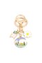 Daisy and Nature Scenery Keychain – Stylish and Elegant Bag Accessory - 6