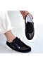 Jawen Black Nubuck Sports Shoes - 4