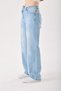 Modern Cut Light Blue High Waist Wide Leg Jeans - 7