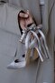 Pointed Toe, Back Bow Detail, Ankle Strap, Heeled Women's Shoes