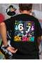 Six Seven 67 Printed Crew Neck 100% Cotton Short Sleeve Kids and Teenagers T-Shirt