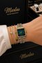 Steel Cord Women's Wristwatch, Waterproof, Warranty Certificate, Calendar