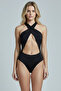 Women's Swimsuit Low-Cut Detailed Swimsuit Bikini
