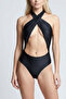 Women's Swimsuit Low-Cut Detailed Swimsuit Bikini - 3