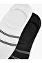 Cotton Striped 2-Piece Sports Socks Set - 3