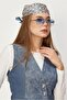 Skirted Denim Look Suit 46311 - 2