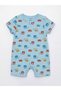 LCW baby Crew Neck Printed Baby Boy Jumpsuit 2 pcs - 4