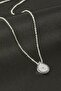 Gldisptm Oval Evil Eye Zircon Stone Necklace (73426) - Yellow