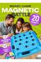 Magnetic Battle Chess,Magnetic Chess Game,with 20 Pieces Multiplayer Interactive Magnet Game