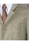 Italian Style Slim Fit Sports Men's Jacket Khaki T13747 - 3