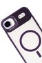 Gldisptm iPhone 17 Air Remim Lens Cover with Magsafe Stand - (91030) Deep Purple - 3