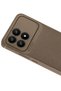 Gldisptm New Poco F8 Pro Auto Focus Carbon Cover (90103) - Brown - 2