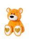 PLUSH TEDDY BEAR ANDRY ORANGE 45CM