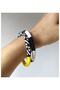 Yellow Nepal Bead Knitted Women's Bracelet - 4