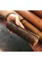 Real Leather Pen Holder And Cosmetic Makeup Handbag - 8