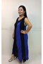 Strappy V-collar Asymmetrical Dress - 6