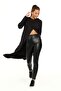 Viscose Hooded Women's Front Cross Dress - 3