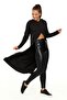 Viscose Hooded Women's Front Cross Dress - 5