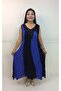 Strappy V-collar Asymmetrical Dress - 5
