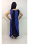 Strappy V-collar Asymmetrical Dress - 8