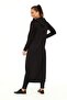 Viscose Hooded Women's Front Cross Dress - 7