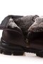 Genuine Leather and Fur Water and Cold Proof Men's Boots - 4