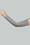 Lace Practical Hijab Sleeves Combed Cotton Prayer Sleeves - Gray - 3