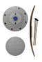 Wooden Toy Set 3 Pieces, Natural Hornbeam Arrow Bow Tk Kayi Shield Target