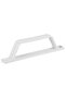 White Plastic Fly Screen Door Handle - Handle D Handle (Skk)