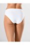 Women's White Wide Brim Slip Panties - 2